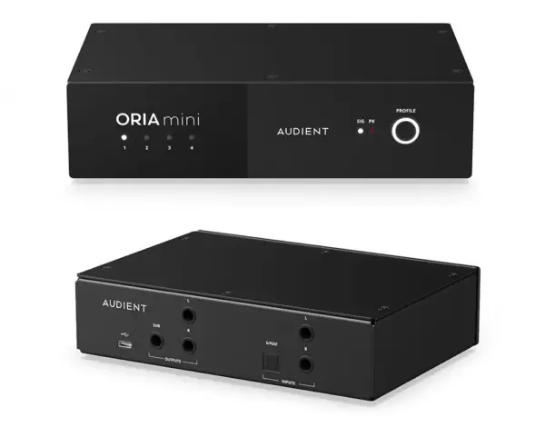⁦Audient ORIA MINI -כרטיס קול קומפקטי עם כיול אקוסטי⁩ – תמונה ⁦2⁩