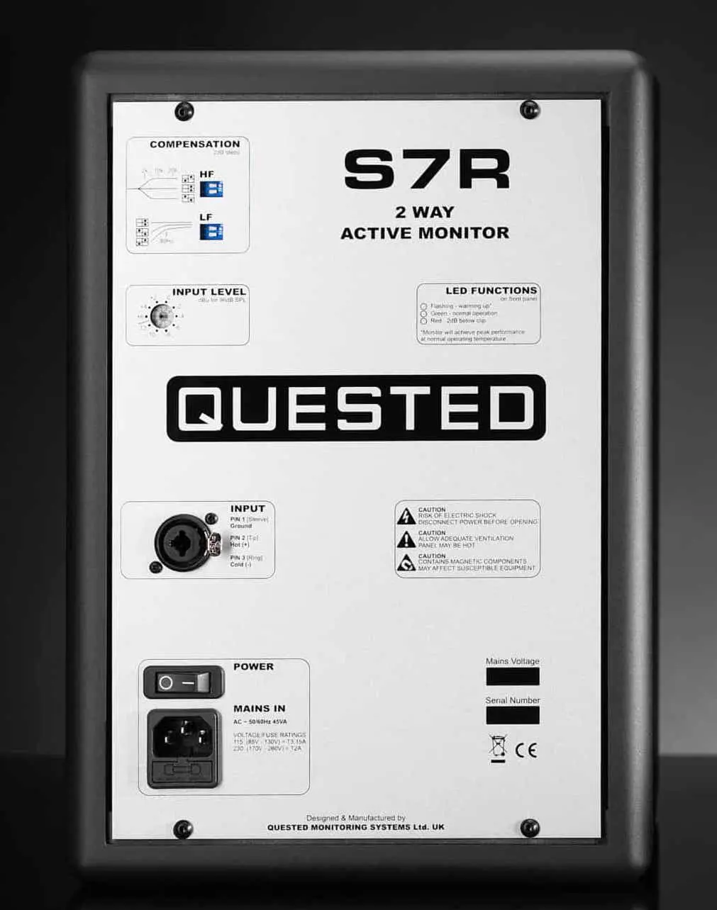 Quested S7 MKIII מוניטור אקטיבי – תמונה 3